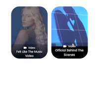 a screenshot of a video app on an iphone